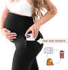 Women'S Maternity Leggings with Pockets over the Belly,Pregnancy Yoga Pants Activewear Workout Leggings