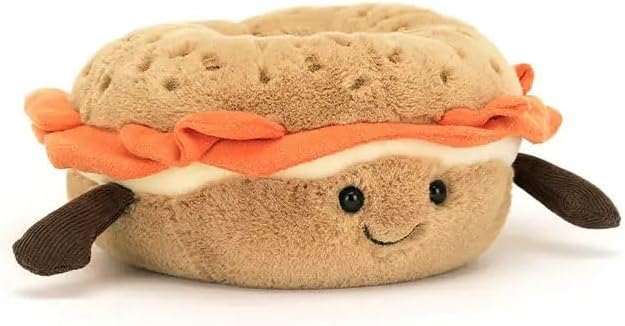 Amuseables Bagel, 5 Inches - Fun Gift Idea