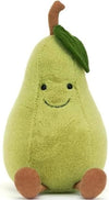 Amuseables Pear Plush, 9 Inches