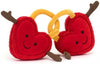 Amuseables Val & Tina Love Locks, 6 Inches - Fun Gift Idea