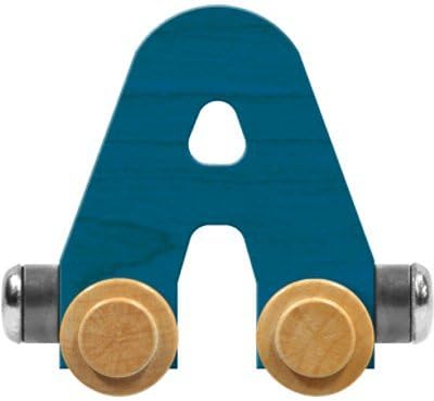 Nametrains Bright Letter Car a - Made in USA (Blue)