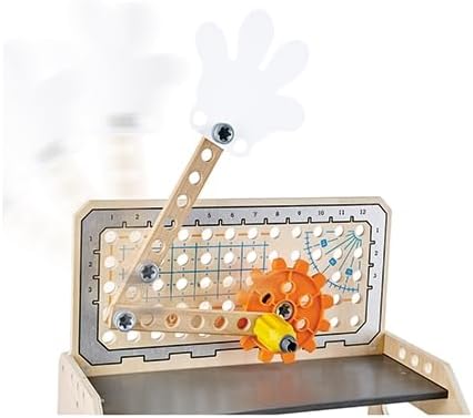 Discovery Scientific Workbench | Kids Construction Toy, Children’S Workshop with over 10 Possible Creations, Toys for Kids 4+, Multicolored (E3028)
