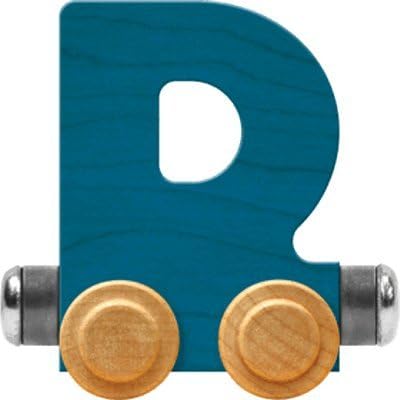 Nametrains Bright Letter Car D - Made in USA (Blue)
