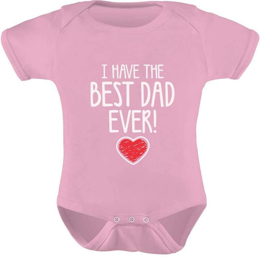 Best Dad Ever Baby Boy Girl Outfit Gifts for New Dads from Son Daughter Fathers Day Infant Bodysuit