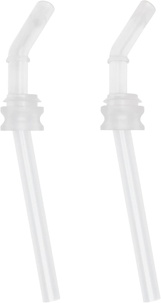 Tot Transitions Straw Cup, Replacement Straws, 9 Oz, 2 Count, White