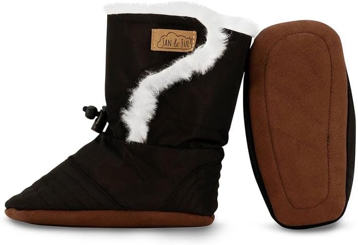 Stay-Put Winter Booties, Non-Slip Boots for Babies and Toddlers