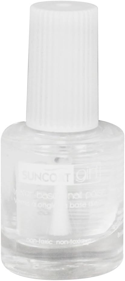 Suncoat - Girl Water-Based Nail Polish Clear Gloss - 0.27 Oz.