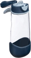 20 Oz Sport Spout Bottle: Kids Water Bottle with Spout and Lid for School, Sports, Travel, Daycare. Spill Proof & Leak Proof. Easy Grip Triangle Shape, Durable Tritan. BPA Free, Dishwasher Safe