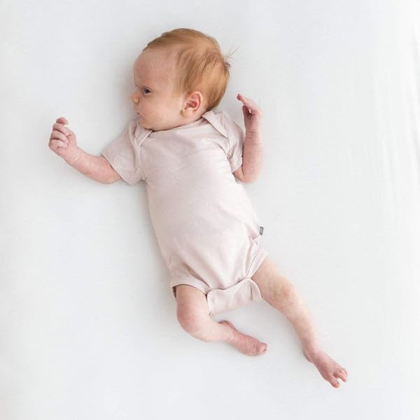 Soft Bamboo Rayon Short Sleeve Bodysuits Available in a Rainbow of Colours