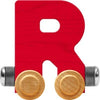 Nametrain Bright Letter Car R - Made in USA (Red)