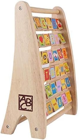 Alphabet Abascus Wooden Counting Toy