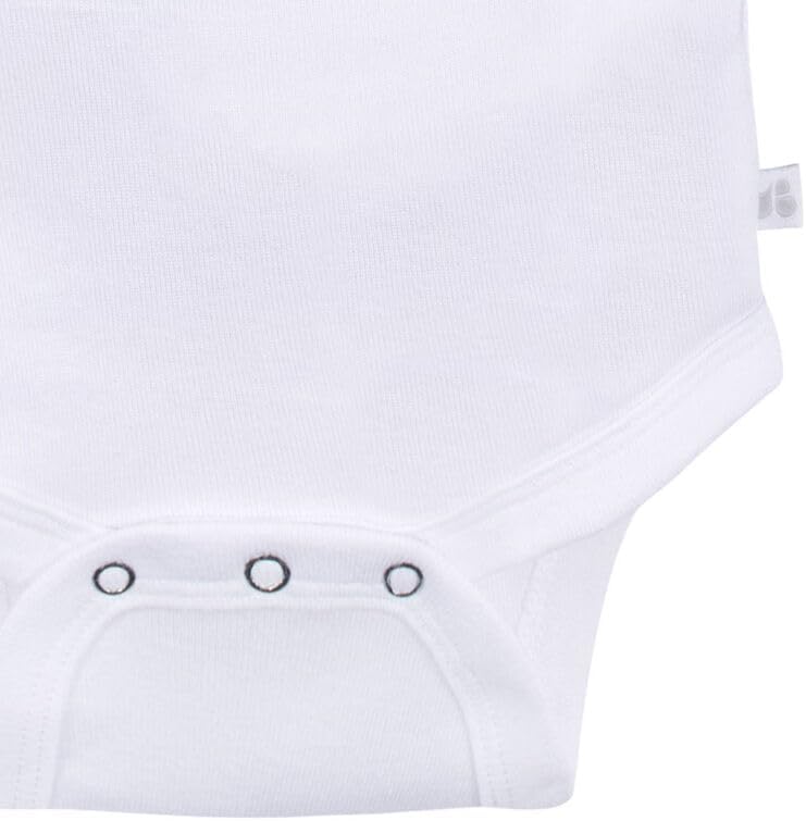 - 3 Pack Long Sleeve Cotton Bodysuit Onesies, Soft & Breathable, Newborn & Infant Essentials