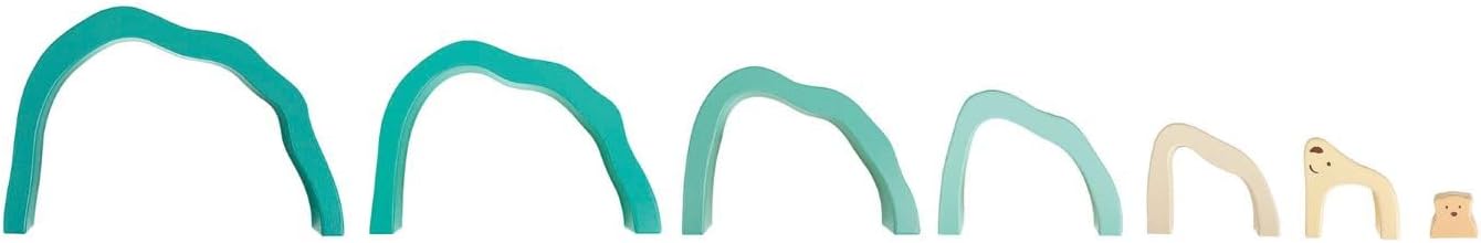 - Arctic Polar Bear Stacking Blocks
