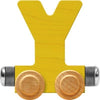 Nametrain Bright Letter Car Y - Made in USA (Yellow)