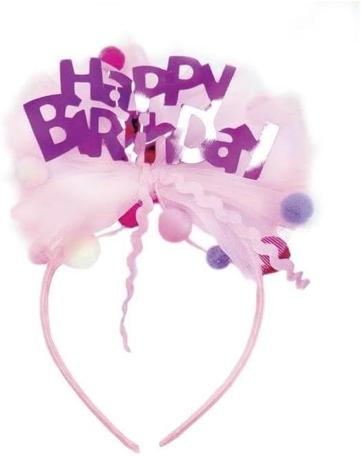 89030 Happy Birthday Headband Beads, Multi-Coloured (Multi-Coloured)