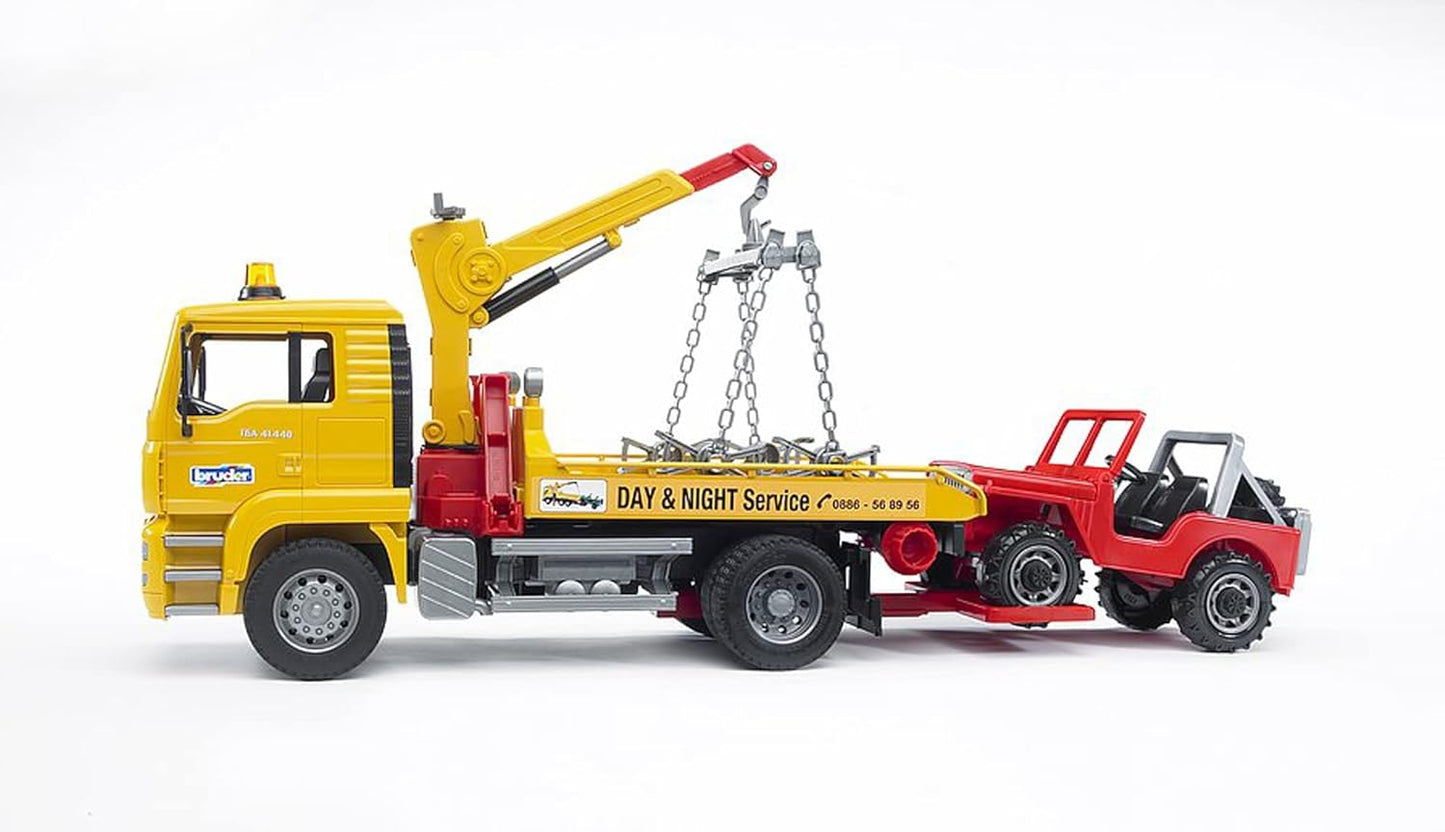02750 Man Tga Tow Truck with Cross Country Vehicle
