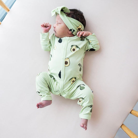 Rayon Made from Bamboo Bow, (1-4T, Avocado)