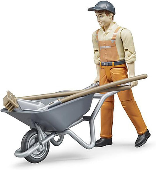 Figure-Set Municipal Worker Vehicles-Toys