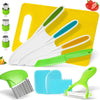 28PCS/13PCS Toddler Play Kitchen Toys for Kids -Safe Kids Kitchen Set for Real Cooking Cutting Board Crinkle Cutters #Fallfreshness