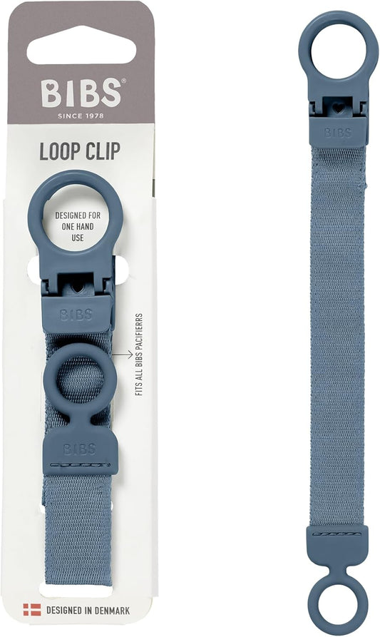 Ribbon Dummy Chain - Stylish and Secure, One Hand Use, Compatible with All  and Most Brands, Machine Washable, 0+ Years - Petrol