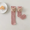 Baby Socks New Kids Toddler Boys Knee High Long Soft Cotton Cute Bear Children Socks Baby Girl Socks 2-8 Years Winter Clothes