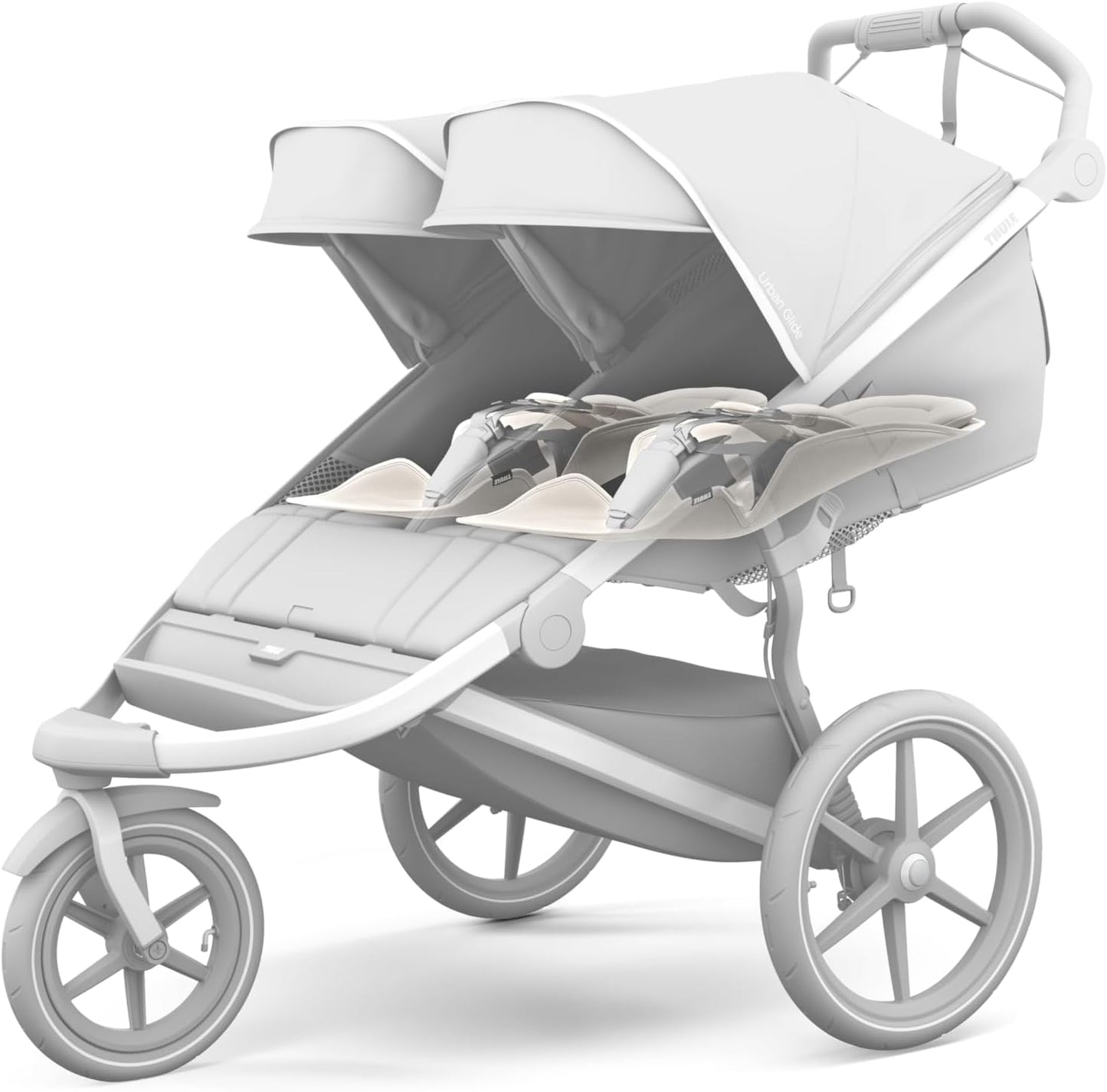 Newborn Inlay New - Stroller Accessory - Extra Support and Comfort for Babies - Machine Washable - Works with  Urban Glide 3, 2, 4 Wheel, Spring, & Shine Strollers
