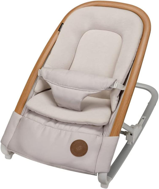 2-In-1 Kori Rocker, Folds Flat, Travel, Washable Fabrics, Sand Horizon