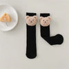 Baby Socks New Kids Toddler Boys Knee High Long Soft Cotton Cute Bear Children Socks Baby Girl Socks 2-8 Years Winter Clothes