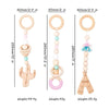 1Set Play Gym Frame Baby Activity Wooden Fitness Frames Play Gym Mobile Baby Room Decoration Newborn Baby Accessories Rattle Toy