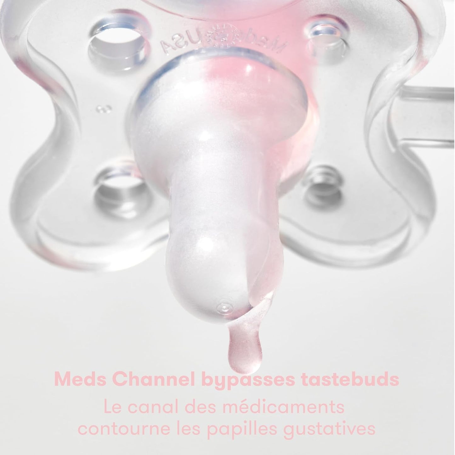 Medicine Pacifier, Medi  Medicine Syringe & Accu-Dose Pacifier, Baby Medicine Dispenser for Mess & Fuss Free Use