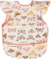 Mess Proof Baby Bib Waterproof Toddler and Baby Apron Bib Machine Washable Flutter