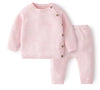 Toddler Girls Boys Suit Autumn Winter Children Clothing Boys Girls Baby Knit Sweater Cardigan + Shorts Suit Baby Clothes Suit
