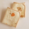 5 Pack Absorbent Baby Washcloths Cotton Face Towels Gentle & Durable Baby Wash Cloth Multi Purpose Cloth for Newborns Reusable Cloth Wipes 5Pcs Soft Baby Washcloths Cotton Squares for Newborns Cotton