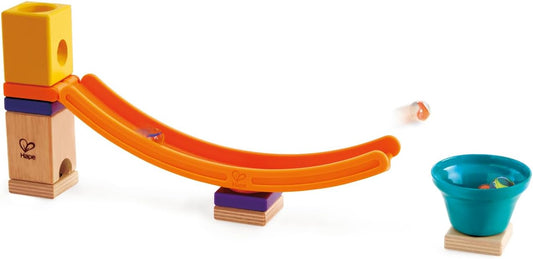 International Quadrilla Mega Skatepark Marble Run Attachment, 17 Pieces, Multicolor (E6023)