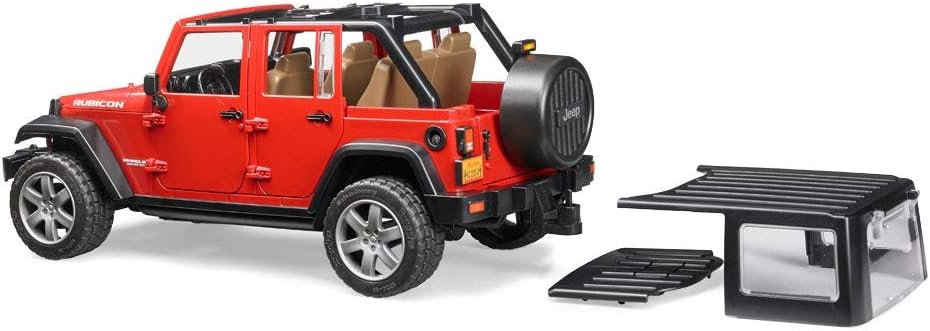02525 Jeep Wrangler Unlimited Rubicon, Red