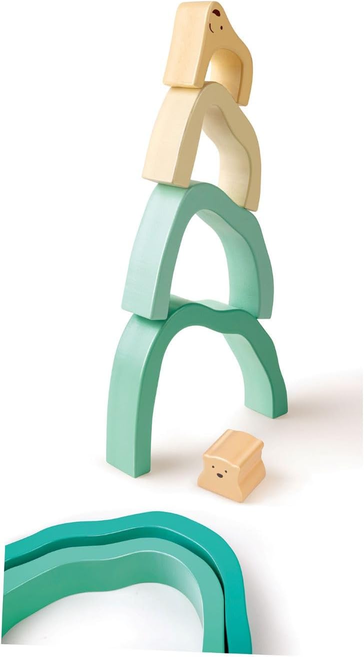 - Arctic Polar Bear Stacking Blocks