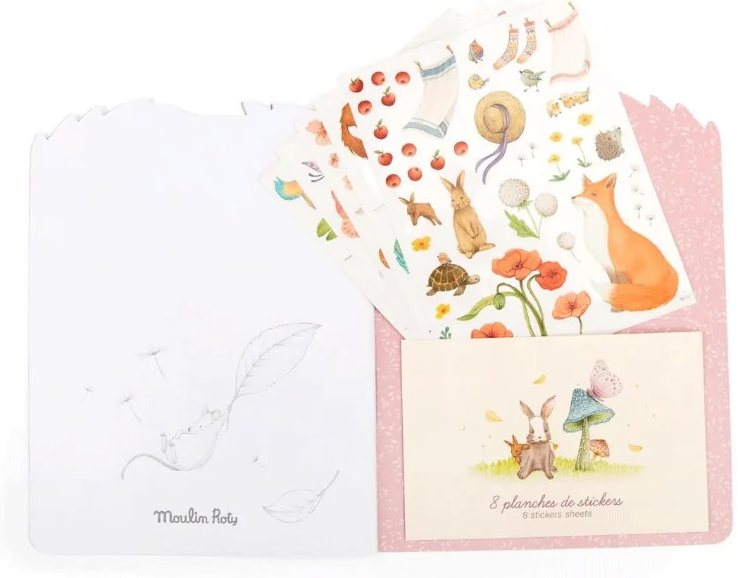 Colouring Book with Stickers the Rosalies