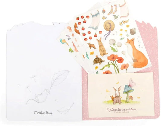 Colouring Book with Stickers the Rosalies
