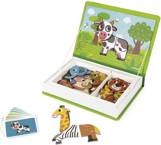 Magnetibook Animals, Multi 19 X 4 X 26 Cm / 7.5 X 1.6 X 10.2 In.