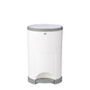 Diaper  Mini Hands-Free Diaper Pail | Easiest to Use | Just Step – Drop – Done | Doesn’T Absorb Odors | Most Economical Refill System | 70% Recycled Materials | EKO White