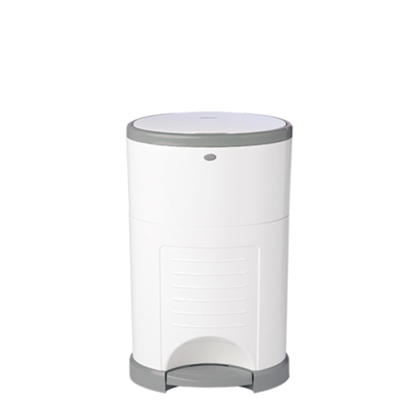 Diaper  Mini Hands-Free Diaper Pail | Easiest to Use | Just Step – Drop – Done | Doesn’T Absorb Odors | Most Economical Refill System | 70% Recycled Materials | EKO White
