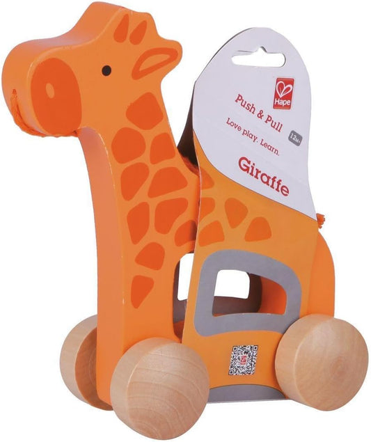 - Giraffe Wooden Push and Pull Toy
