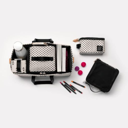 Diaper Caddy | 3-In-1 Caddy for Organization | Perfect Baby Caddy to Keep Everything Organized in Diaper Bag, Stroller, or Nursery | Machine Washable | Positive