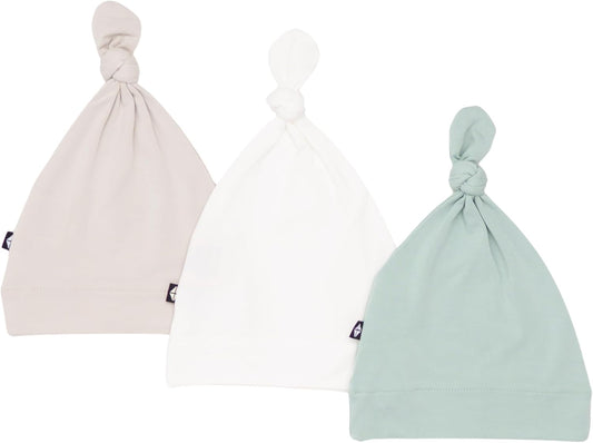 Organic Bamboo Rayon Baby Beanie Hats Super Soft Knotted Caps Available