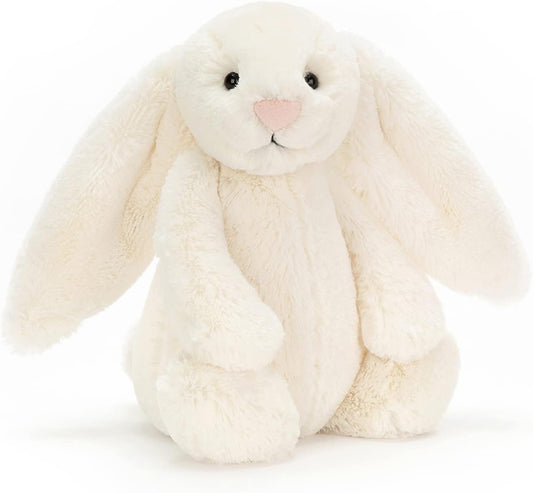 Bashful Cream Bunny Stuffed Animal, Medium, 12 Inches