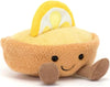 Amuseables Collette Tarte Au Citron, 4 Inches - Fun Gift Idea