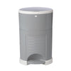 Diaper  plus Hands-Free Diaper Pail | Largest & Easiest to Use | Just Step–Drop–Done | Doesn’T Absorb Odors | Quick Bag Change | Great for Cloth Diapers | 70% Recycled Materials | EKO Gray