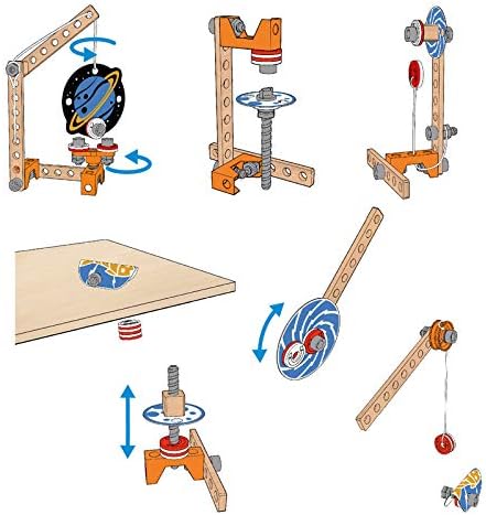 Junior Inventor Magnet Science Lab| 34-Piece Magnetic Science Kit, STEAM Educational Toys for Kids 4 Years and Up, Model:E3033A