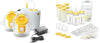 Pump in Style Plug-In Breast Pump, Wearable In-Bra Collection Cups, Easy to Clean & Breastfeeding Gift Set, Complete Breast Milk Storage System; Bottles, Nipples, Travel Caps