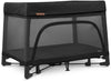 Remi Playard | Deluxe 3-In-1 Portable Playard, Bedside Bassinet + Travel Crib| Mesh Bassinet, Mattress, Organic Cotton Mattress Cover + Storage Bag Included | Jake (Charcoal)